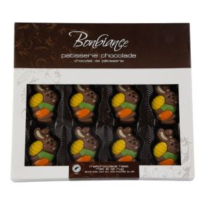 Bonbiance - Haasjes Met Ei Op De Rug - Melk - Puur - Wit - Chocolade