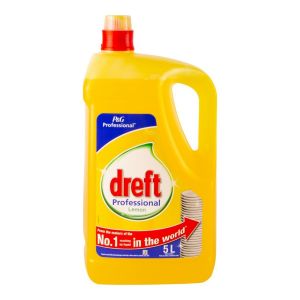 Dreft Professional afwasmiddel citroen, fles van 5 l