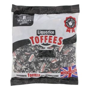 Walkers Liquorice toffees - Zak 750 gram