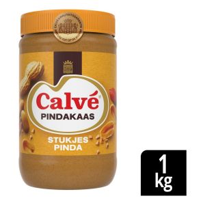 Calvé - Pindakaas met stukjes pinda - 1kg
