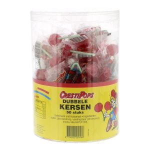 Crest Dubbele Kers Lollie - 50 stuks