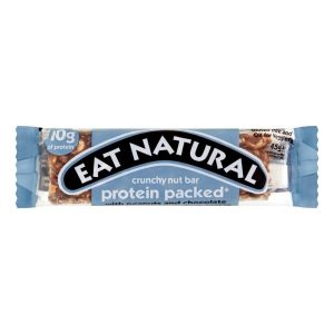Eat natural Proteïn Bar Pinda's en Chocolade 12 x 45 gr