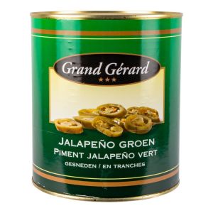 Grand Gérard Jalapeño peper groen - Blik 2,95 kilo