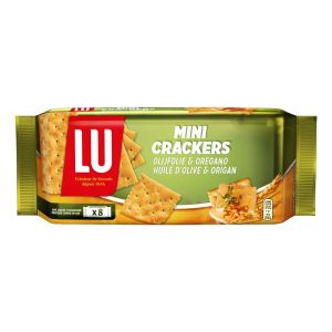Lu Minicrackers olijf 6 pakken x 250 gram