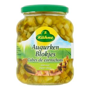 Kühne Augurkenblokjes 6 potten x 37 cl