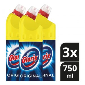 Glorix Bleek Original - 3 x 750 ml - Toiletreiniger 