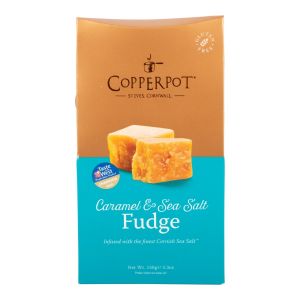 Copperpot Fudge caramel boter - sea salt - glutenvrij - 150 gram