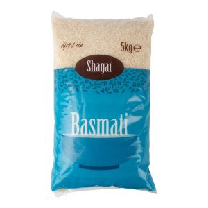 Shagaï Basmati rijst - Zak 5 kilo Merk
