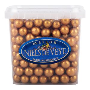 Maison Niels de Veye Goud parels chocolade 500 gram