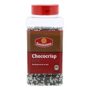 Sanissimo - Chococrisp mix - IJs versiering / decoratie - 550 Gram