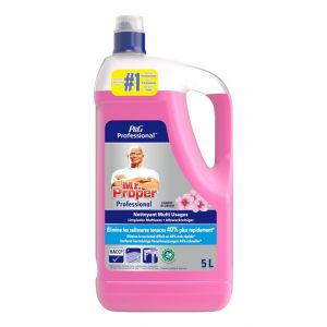 Mr. Proper allesreiniger, kersen, fles van 5 liter