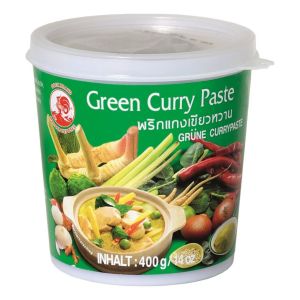 Cock Curry Paste Groen - 1 x 400g Kuipje