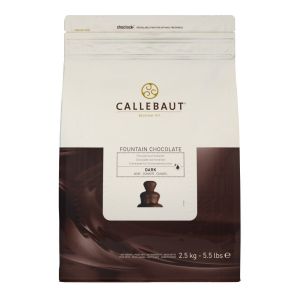 Callebaut Fountain chocolate Dark voor fonteinen - Zak 2,5 kilo