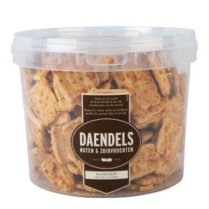 Daendels kaaskoekjes emmer 750 gram