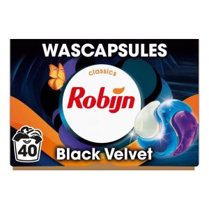 Robijn Wascapsules 3-in1 Black Velvet 40 stuks