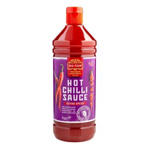 Go-Tan - Chilisaus Hot - Fles 1 Liter
