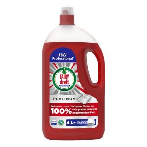 Dreft Professional afwasmiddel Platinum, fles van 4 l