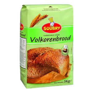Soubry Volkoren broodbakmix - 2x 5 Kg verpakkingen