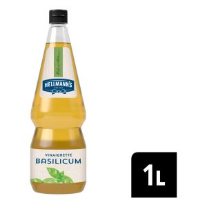 Hellmann's vinaigrette basilicum - Fles 1 liter