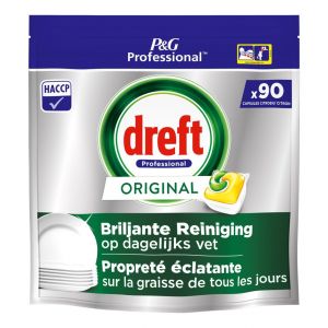 Dreft - Original - All in One - Vaatwastabletten - Citroen - 90 stuks