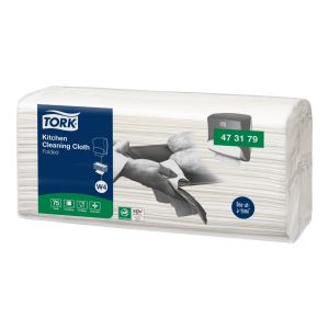 Tork Keuken schoonmaakdoekje gevouwen W4 - 1 pak x 75 stuks