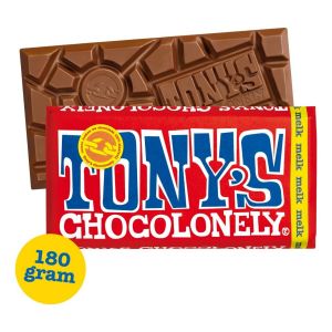 Tony's Chocolonely - Melk Chocolade Reep - 3x180 gram