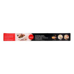 2x SAGA Kookpapierrol 12 m, ook geschikt om te Bakken
