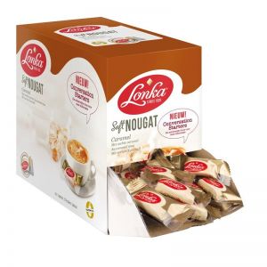 Lonka Soft Nougat Caramel snoep - 214 per stuk verpakte blokjes