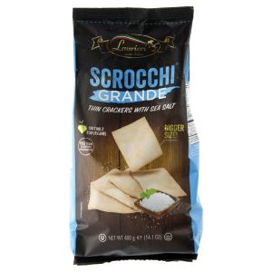 Laurieri Thin crackers with sea salt grande 400 gram