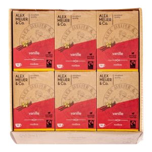 Alex Meijer - Rooibos Vanille Thee - 12x60 Theezakjes van 1,5 Gram = 720