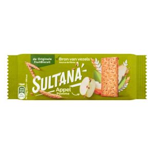 Sultana Fruitbiscuit - Appel - 24 stuks