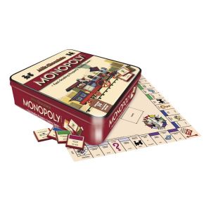 Monopoly Chocolade spel - in luxe Vintage bewaarblik