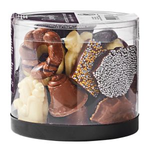 Bonbiance - Chocolade Kerst koker mix massief - 300 gram