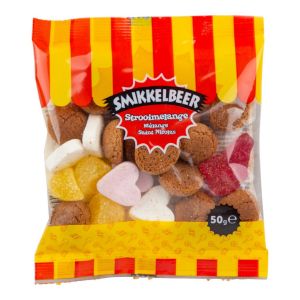 Smikkelbeer - Strooimelange uitdeelzakjes - 50 x 50 gram