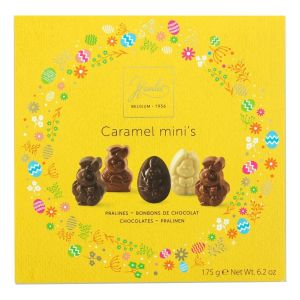 Chocolade Paasfiguurtjes met een heerlijke karamelvulling - 175g