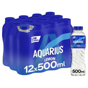 Aquarius Lemon | Petfles 12 x 0,5 liter