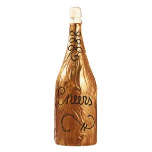 Zoetmoment - Choco champagne - fles goud - 500 gr - Feestdagen