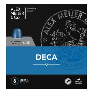 Alex Meijer Deca Koffie 50 Nespresso cups