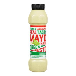 Remia Mayo green pesto - Fles 80 cl