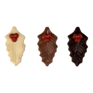 Bonbiance - Chocolade hulstblaadjes melk, puur, wit - Zakje 170 gram