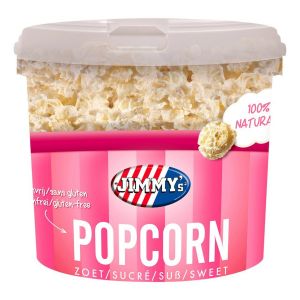Jimmy's Popcorn - Zoet - Bucket Popcorn - 220 gram