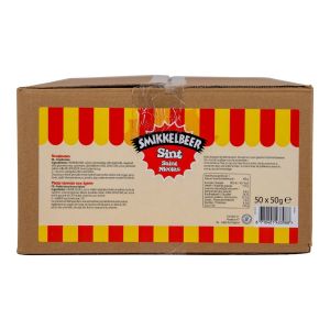 Smikkelbeer - Kruidnoten Uitdeelzakjes - 50 x 50 Gram - Sint