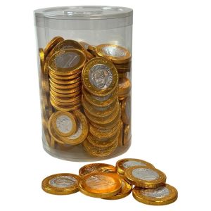 Steenland - Chocolade euromunten - Sint