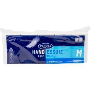 Propia - Handdoek Papier - 2-Laags - Pak 600 Stuks