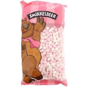 Smikkelbeer Mini Marshmallows Mallows - 1KG - Grootverpakking